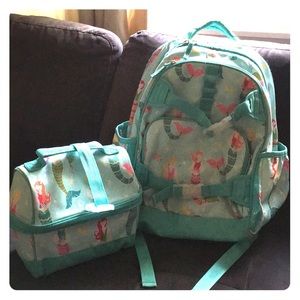 Pottery Barn Kids 🧜🏼‍♀️ Backpack and lunchbox!